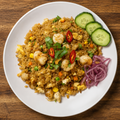 Cơm Chiên — Fried Rice with Prawns, Pork, or Chicken