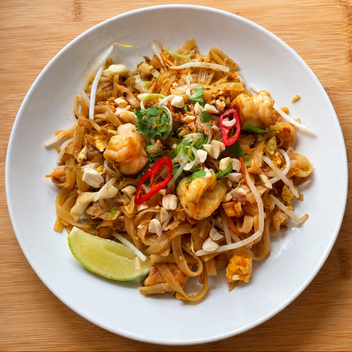Mì Xào Hải Sản Sốt Me — Tamarind Seafood Stir-Fried Noodles