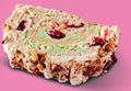 Pistachio, White Chocolate & Raspberry Roulade