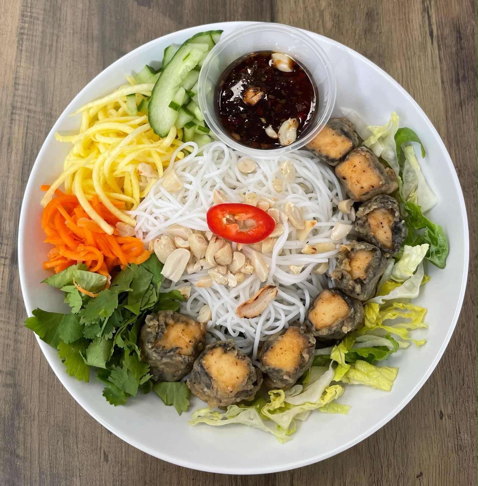 Tofu & noodles